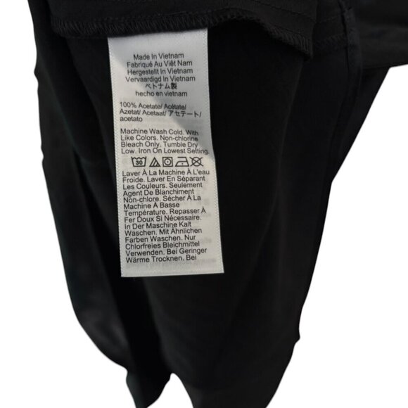 J Crew Short Sleeve Slip Dress in Textured Satin - Picture 6 of 6